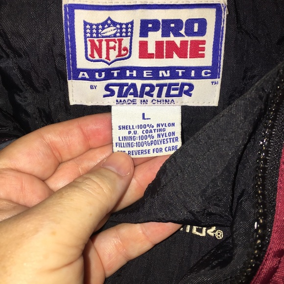 NWOT Redskins Starter Pullover Large - Picture 4 of 5